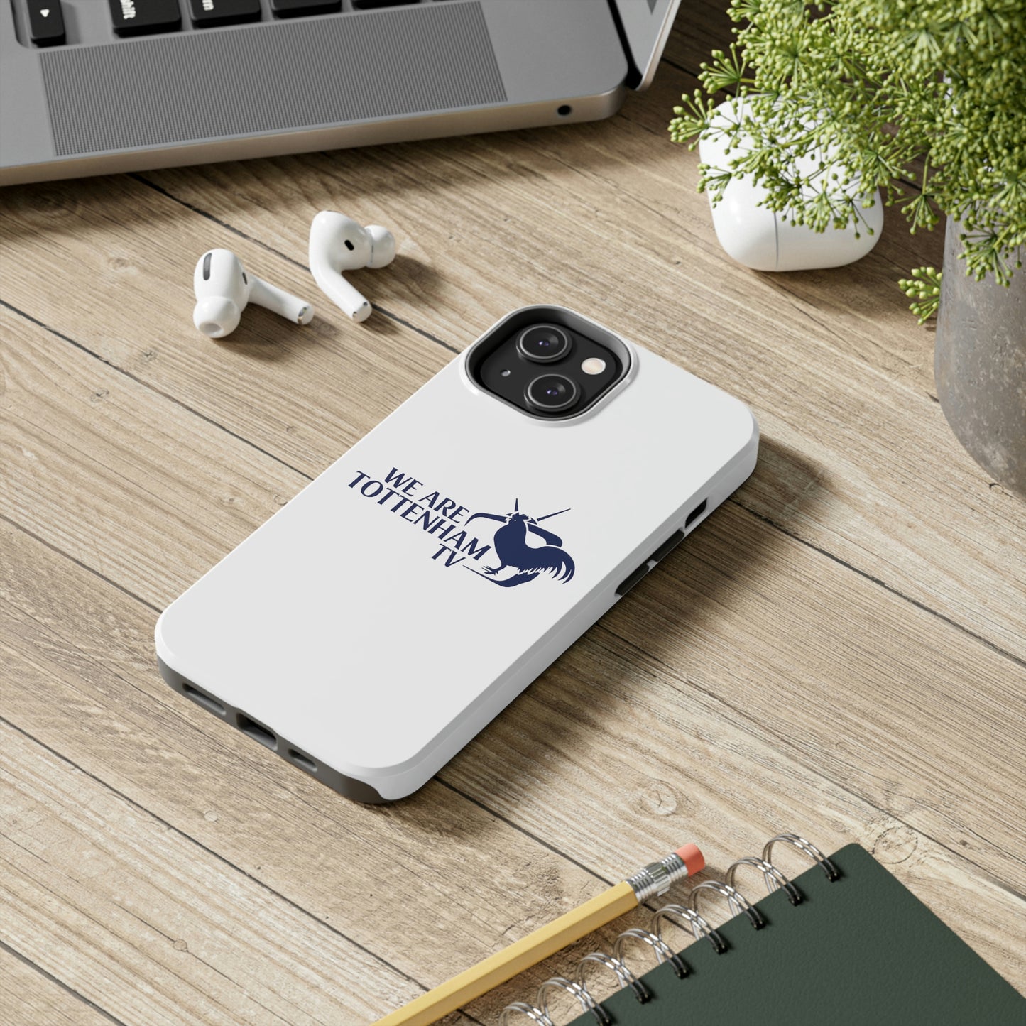 WATTV White iPhone Case