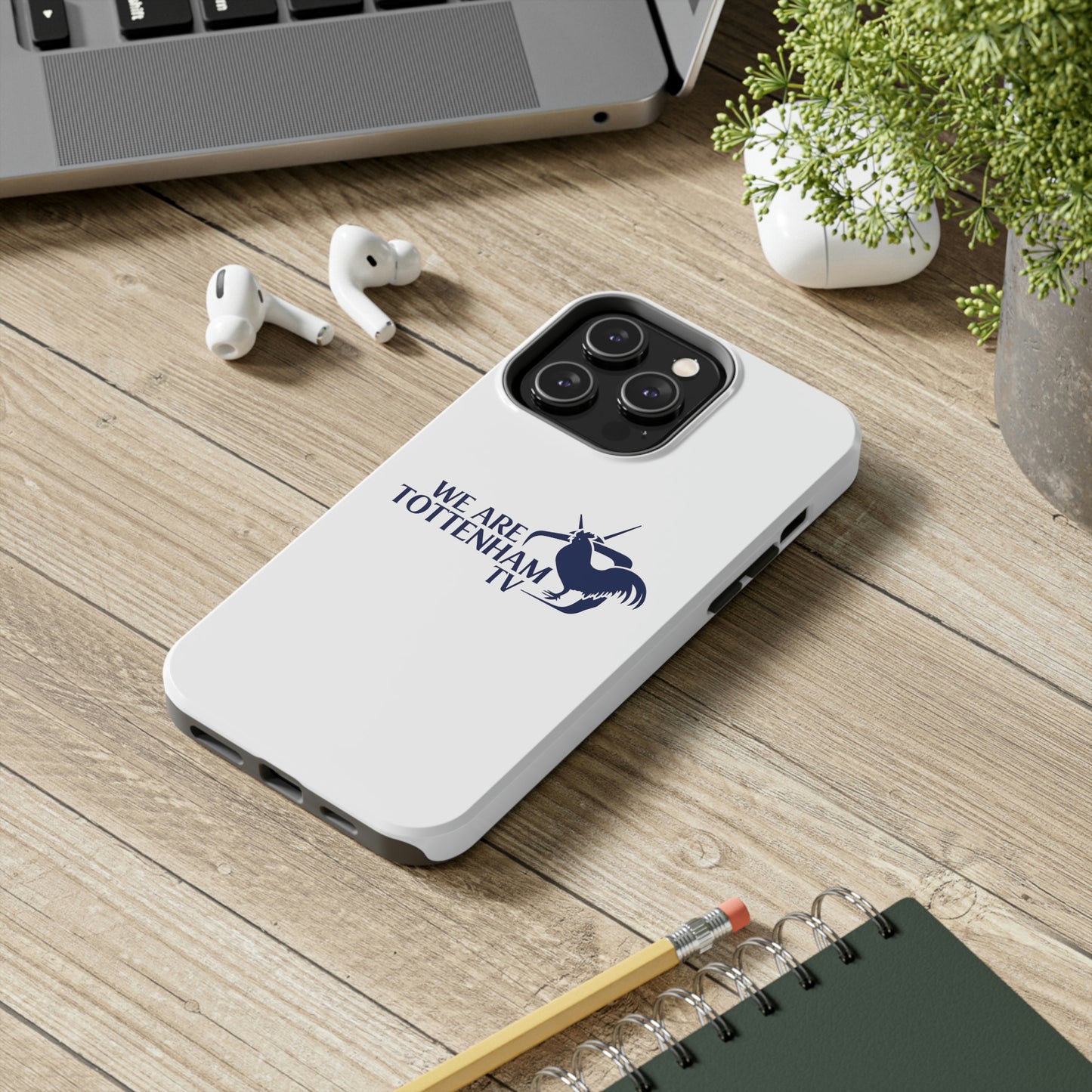WATTV White iPhone Case