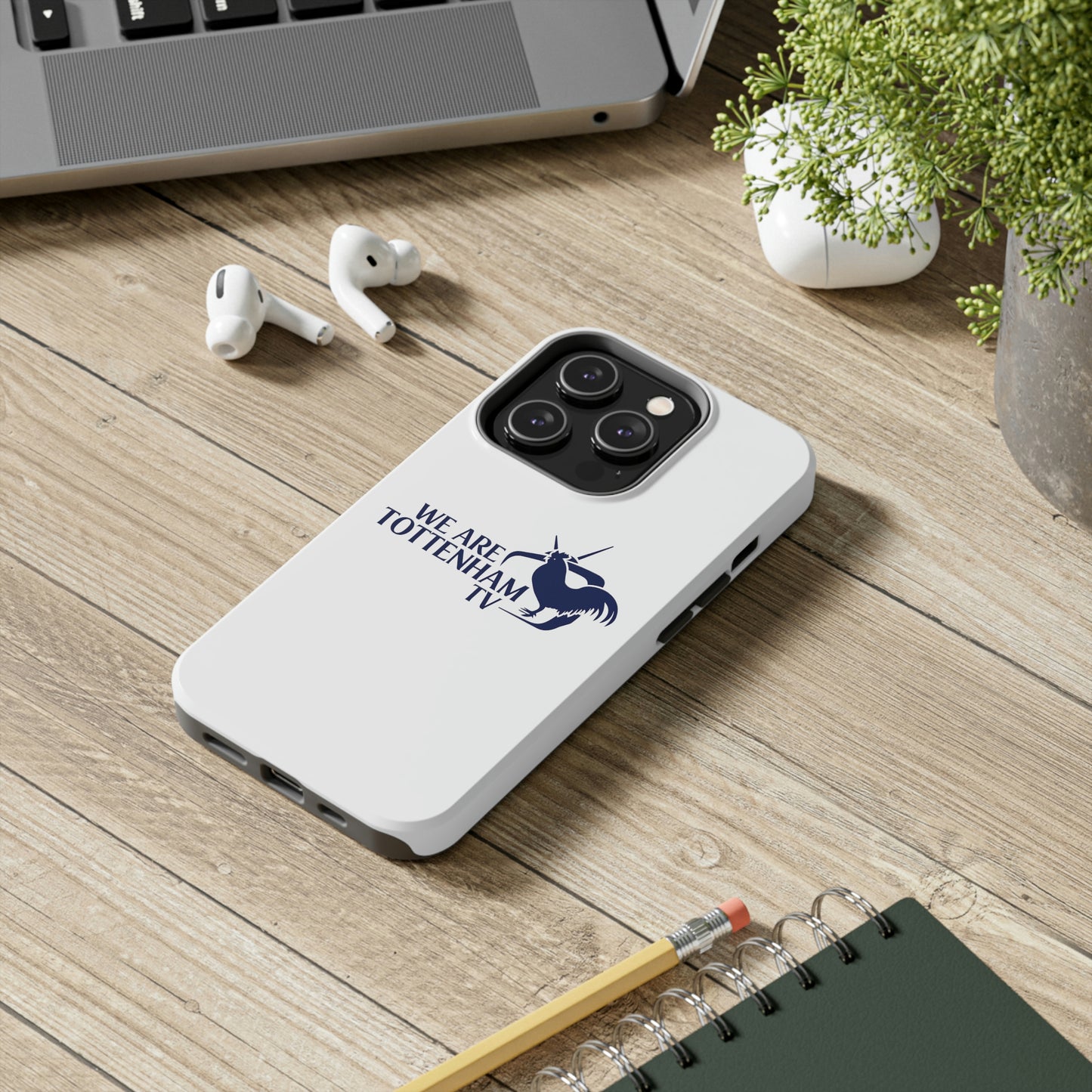 WATTV White iPhone Case