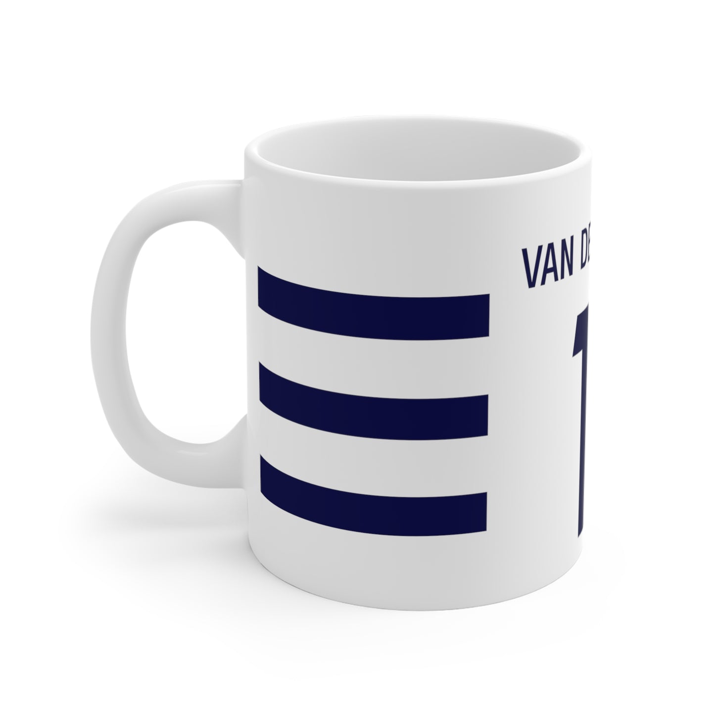 WATTV Van Der Vaart 11 White Mug