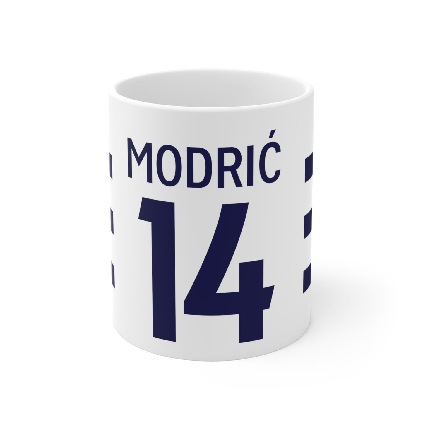 WATTV Luca Modric 14 White Mug