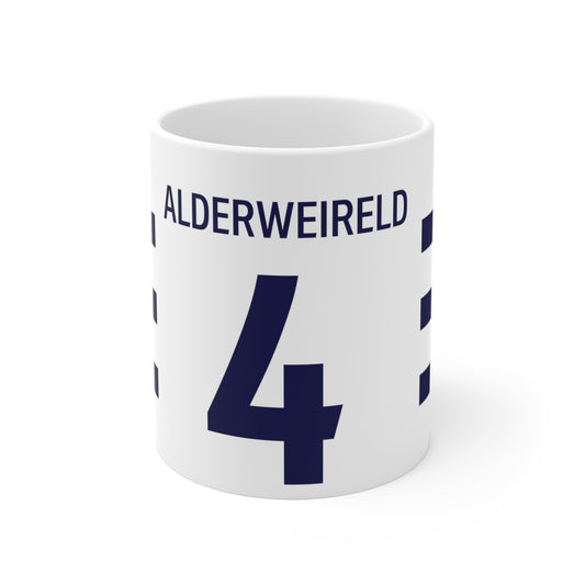 WATTV Toby Alderweireld 4 White Mug