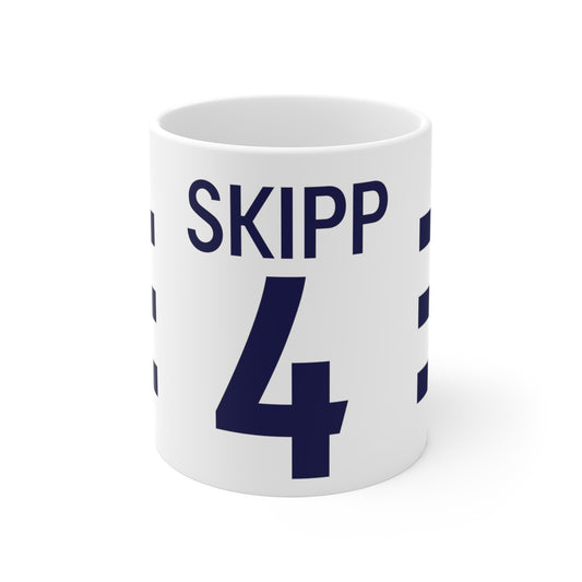 WATTV Oliver Skipp 4 White Mug