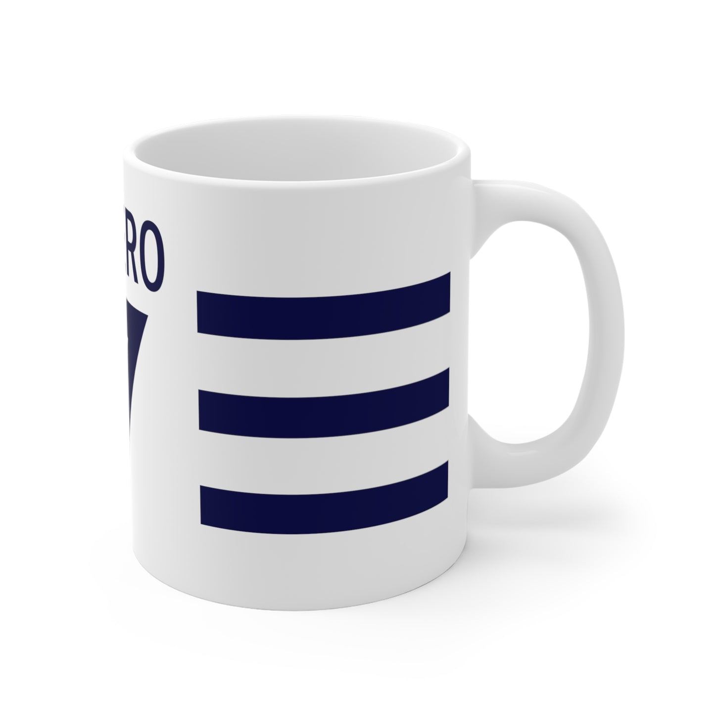 WATTV Cristian Romero 17 White Mug