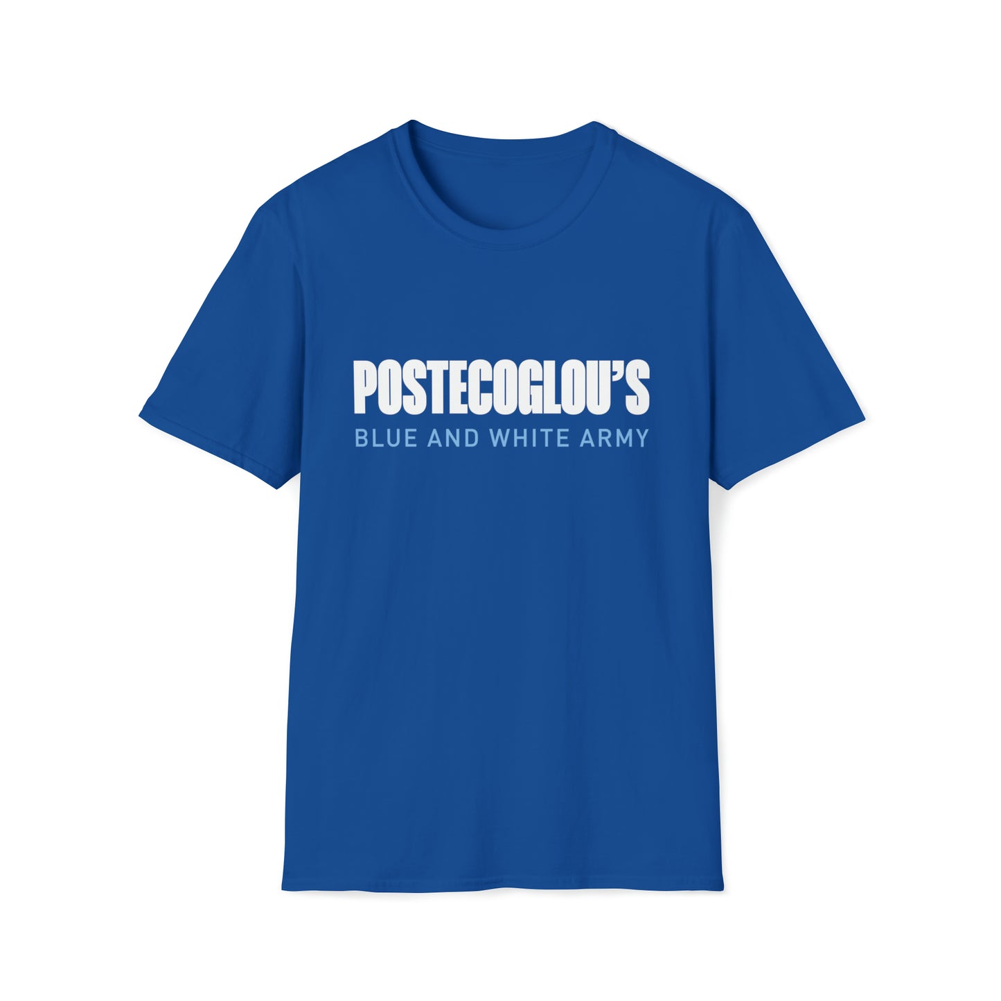WATTV Ange Postecoglou's Blue & White Army T-Shirt