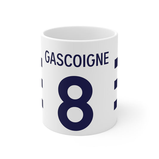 WATTV Paule Gascoigne 8 White Mug