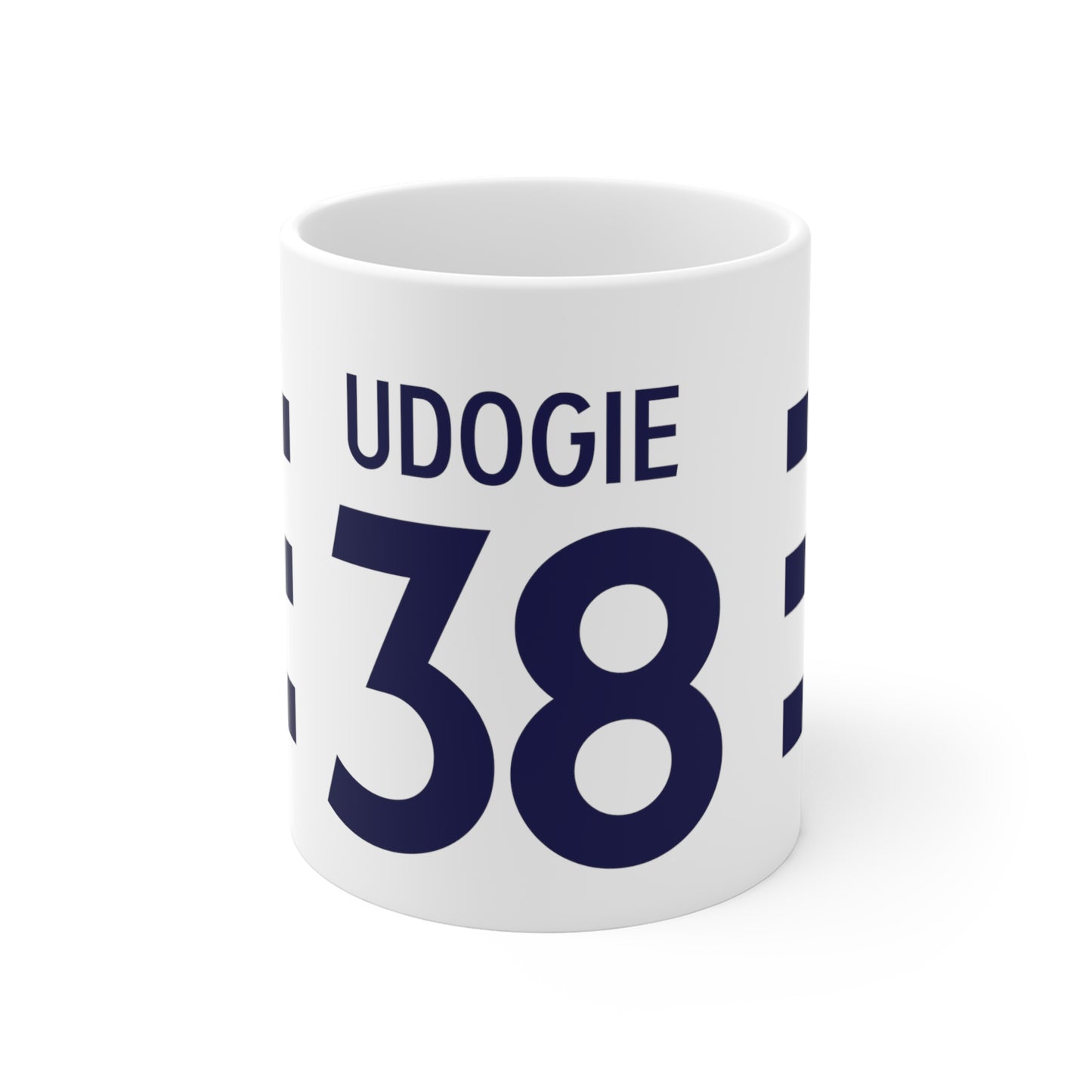 WATTV Destiny Udogie 38 White Mug